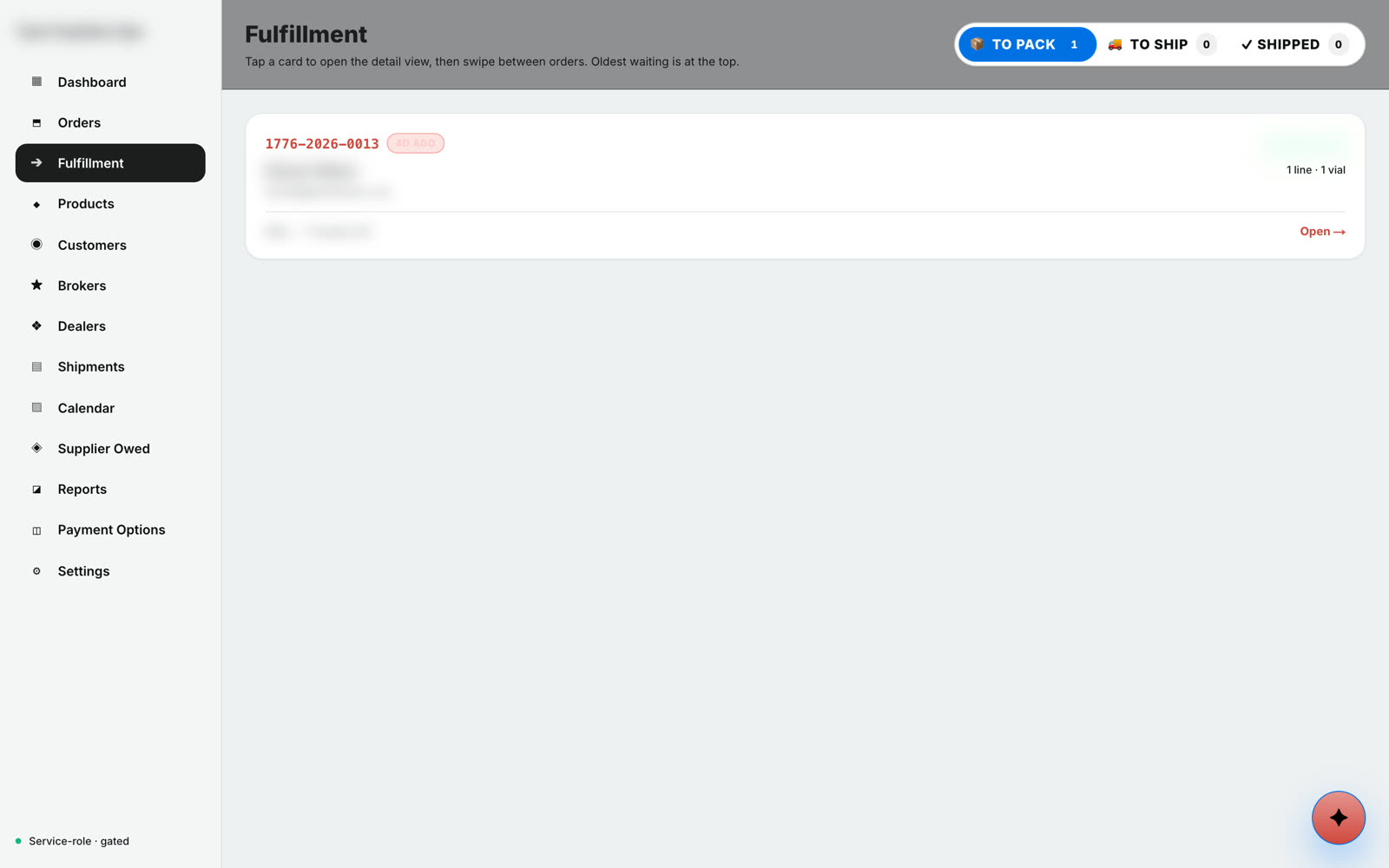 The fulfillment queue