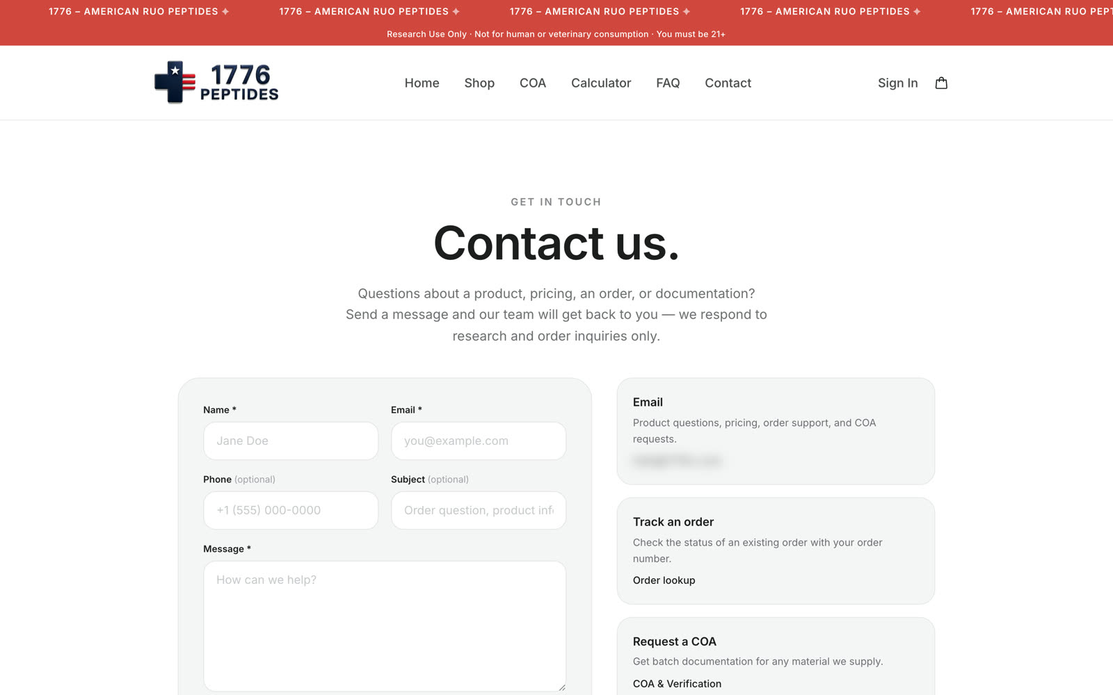 Contact