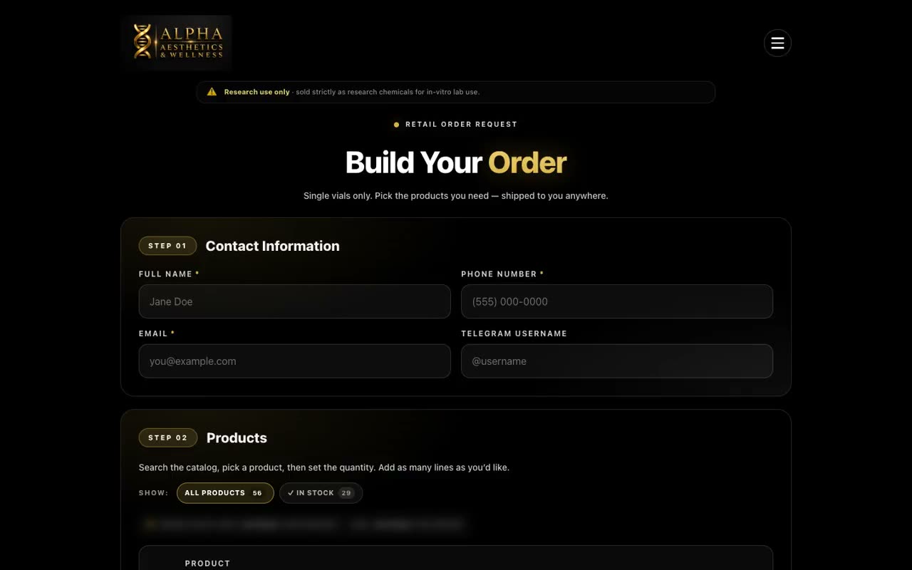 A premium supply brand, built to order.