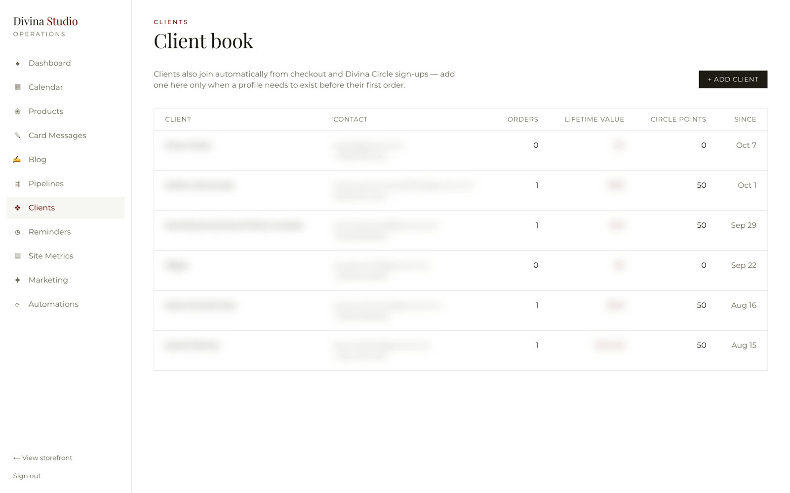 Clients