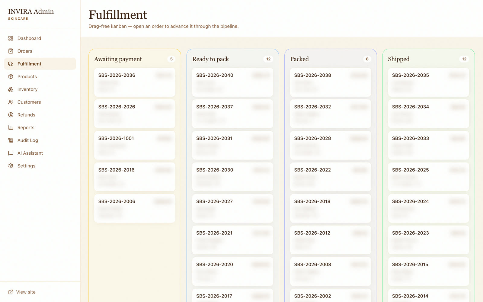 Fulfillment