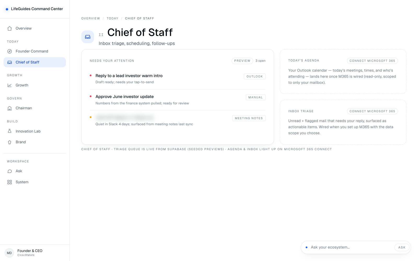 Chief of Staff