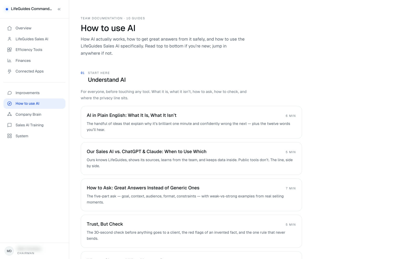 How to use AI