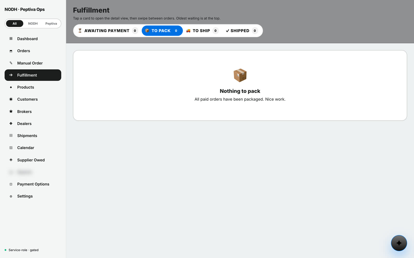 Fulfillment
