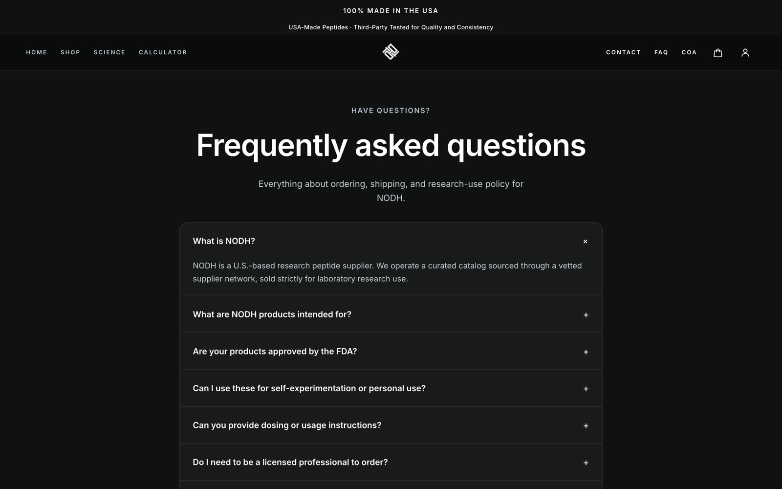 FAQ
