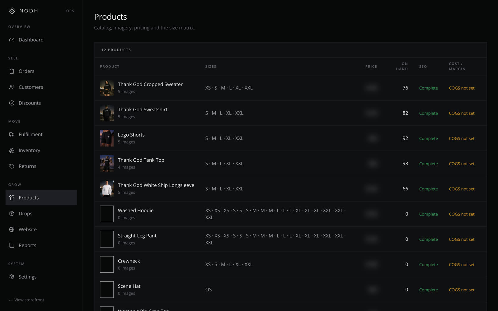 Products